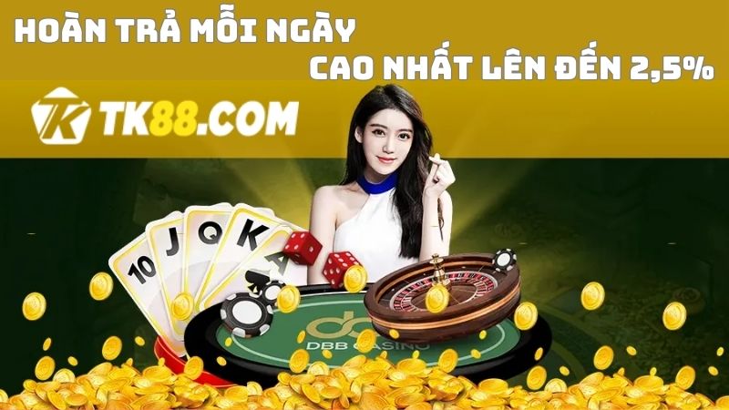 Lưu ý cho người chơi khi tham gia ưu đãi hoàn trả mỗi ngày lên đến 2,5%