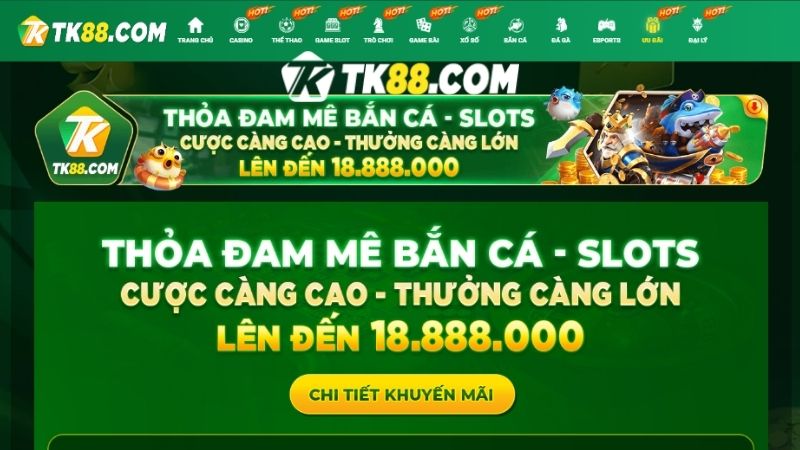 Đăng ký tham dự sự kiện nhận thưởng từ TK88