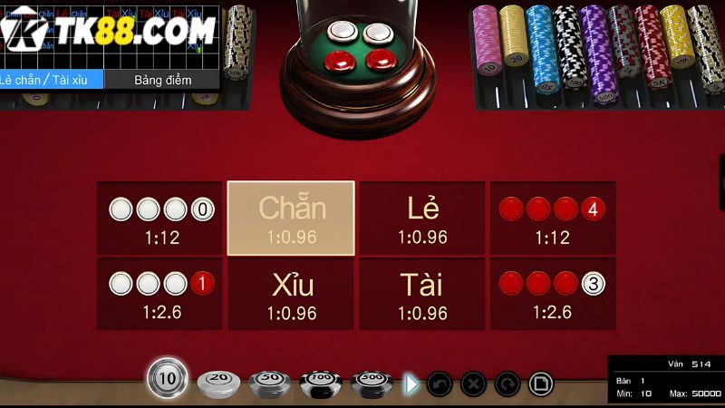 Phương pháp xác định cửa chẵn lẻ khi đánh game Xóc đĩa là gì?