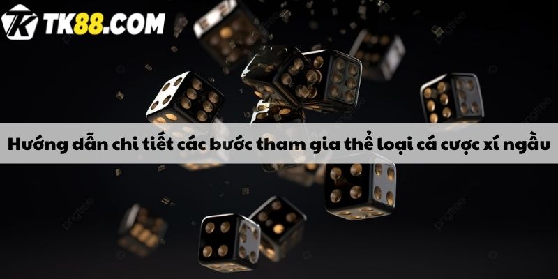 Hướng dẫn chi tiết các bước tham gia thể loại cá cược xí ngầu