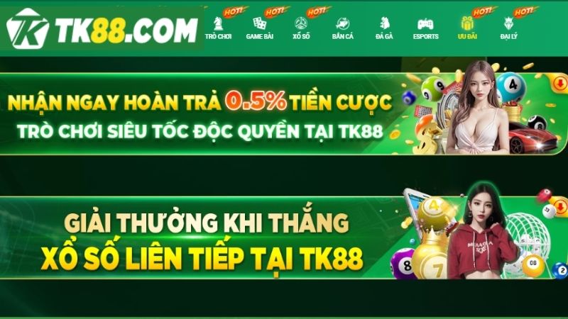 Những ưu đãi hot chỉ có tại Xổ số miền Bắc TK88