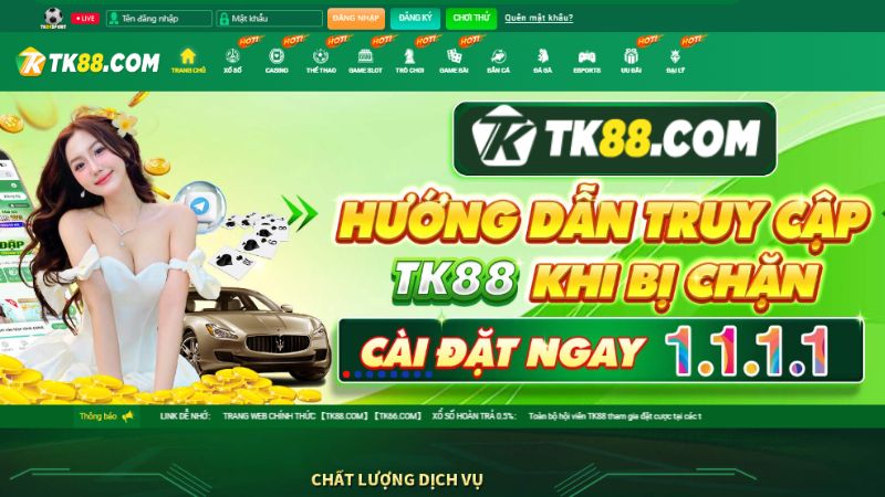 Link vào TK88 không bao giờ bị chặn